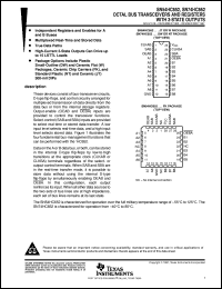 Click here to download SN74HC652DW Datasheet