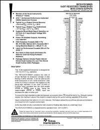 Click here to download SN74LVCH16952ADL Datasheet