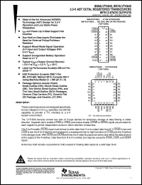 Click here to download SN74LVTH543PWR Datasheet