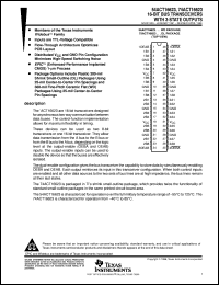 Click here to download 74ACT16623DLR Datasheet