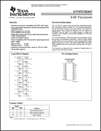 Click here to download CY74FCT2245CTSOCT Datasheet