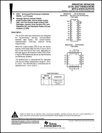 Click here to download SNJ54AC245FK Datasheet