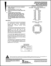 Click here to download SN74AHC245DW Datasheet
