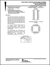 Click here to download SNJ54ALS640BJ Datasheet