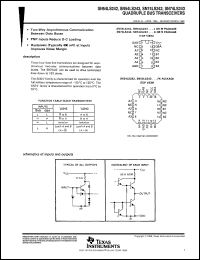 Click here to download SNJ54LS243W Datasheet