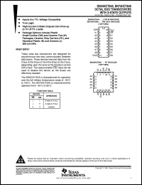 Click here to download SN74HCT645DW Datasheet