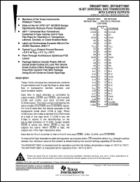 Click here to download SN74ABT16601DLR Datasheet