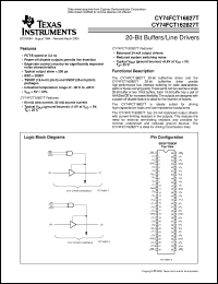 Click here to download 74FCT162827ETPACT Datasheet