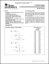Click here to download CY74FCT163827CPVC Datasheet
