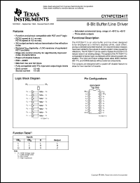 Click here to download CY74FCT2541ATQCT Datasheet