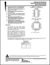 Click here to download SN74ABT126DBR Datasheet