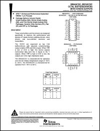 Click here to download SN74AC241DWR Datasheet
