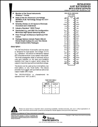 Click here to download SN74ALB16244DLR Datasheet