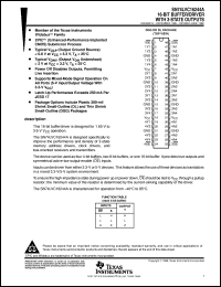 Click here to download SN74LVC16244ADL Datasheet