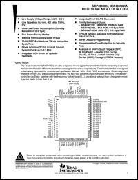 Click here to download MSP-EVK430X320 Datasheet