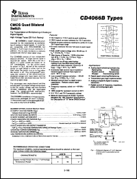 Click here to download CD4066BF Datasheet