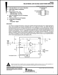 Click here to download TPA701D Datasheet