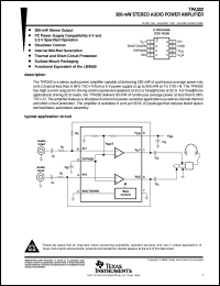 Click here to download TPA302DR Datasheet