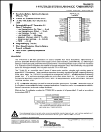 Click here to download TPA2001D2 Datasheet