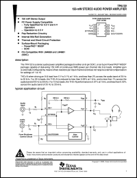 Click here to download TPA122EVM Datasheet