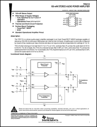 Click here to download TPA112EVM Datasheet