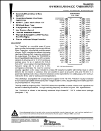 Click here to download TPA032D03DCA Datasheet