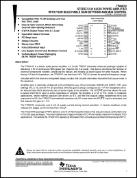 Click here to download TPA0212EVM Datasheet