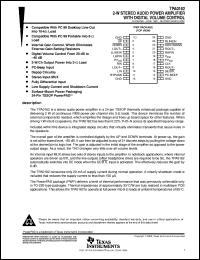 Click here to download TPA0162PWP Datasheet