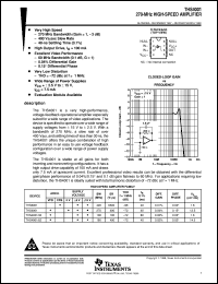 Click here to download THS4001CDR Datasheet