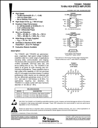 Click here to download THS4052CDGNR Datasheet