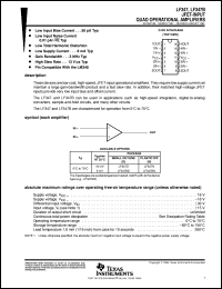 Click here to download LF347N Datasheet