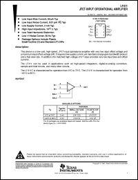 Click here to download LF411CD Datasheet