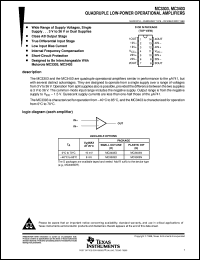Click here to download MC3403D Datasheet