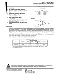 Click here to download OP07 Datasheet