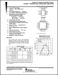 Click here to download TLC27L2 Datasheet