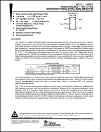 Click here to download TLV2211 Datasheet