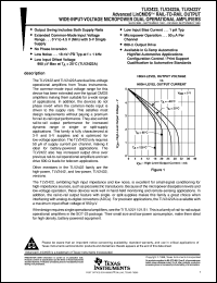 Click here to download TLV2422QDR Datasheet