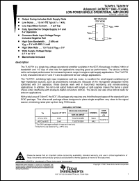 Click here to download TLV2731 Datasheet