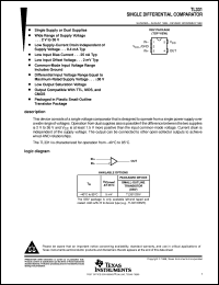 Click here to download TL331 Datasheet