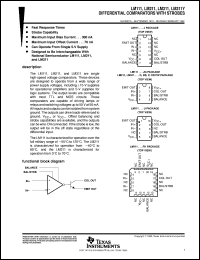 Click here to download LM311Y Datasheet