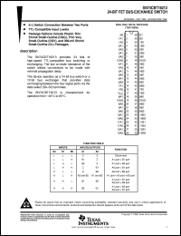 Click here to download SN74CBT16213DL Datasheet