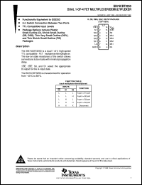 Click here to download SN74CBT3253PWLE Datasheet