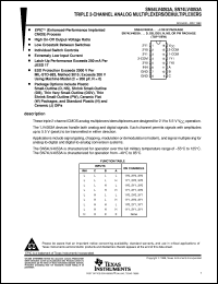 Click here to download SN74LV4053APWR Datasheet