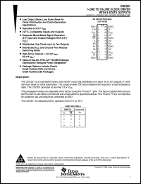 Click here to download CDC351DW Datasheet