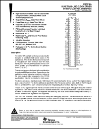 Click here to download CDC318 Datasheet