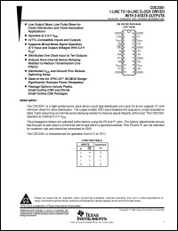 Click here to download CDC2351DWR Datasheet