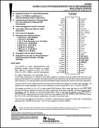 Click here to download CDC924DL Datasheet