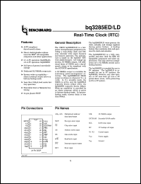 Click here to download BQ3285EDSS Datasheet