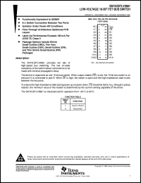 Click here to download SN74CBTLV3861DBQR Datasheet