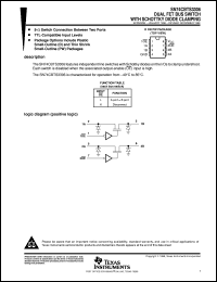 Click here to download SN74CBTS3306D Datasheet